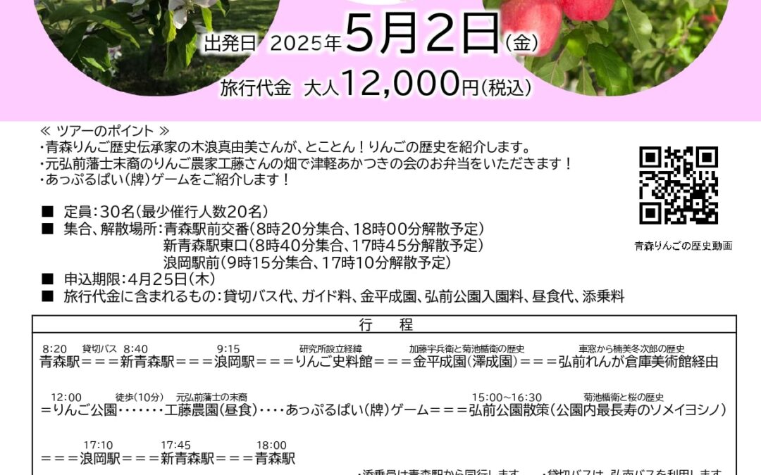 とことん！りんごの歴史ツアー