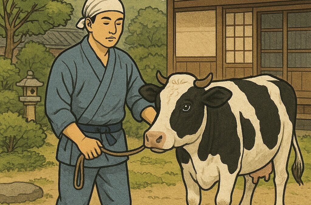 朝ドラの時代、津軽にもいた牛乳売り