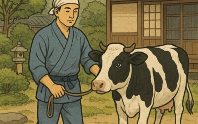 朝ドラの時代、津軽にもいた牛乳売り